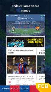 FC Barcelona Official App 1
