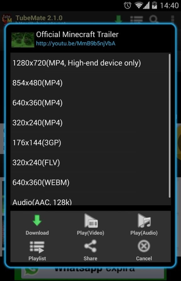 tubemate downloader