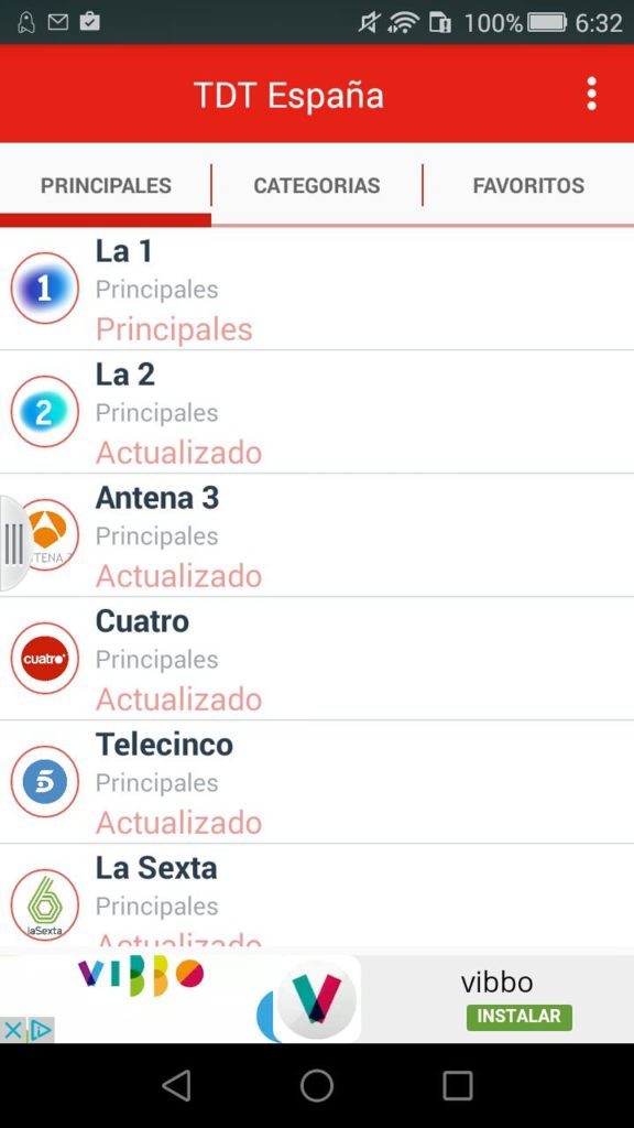 España TDT Android para Android, iPhone y iPad | Descargar ...