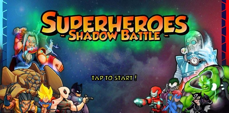 Superhéroes Shadow Battle video