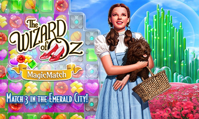 The Wizard of Oz Magic Match 3 video
