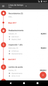 Fuelio: Combustible y gastos 1
