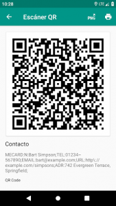 Lector de códigos QR y barras (español) 4