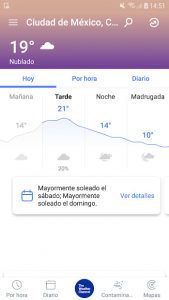 Tiempo - The Weather Channel 1
