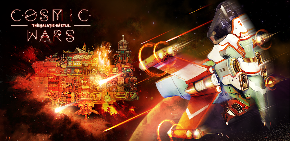 COSMIC WARS : THE GALACTIC BATTLE video