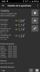 Precio de Gasolina al Instante 3