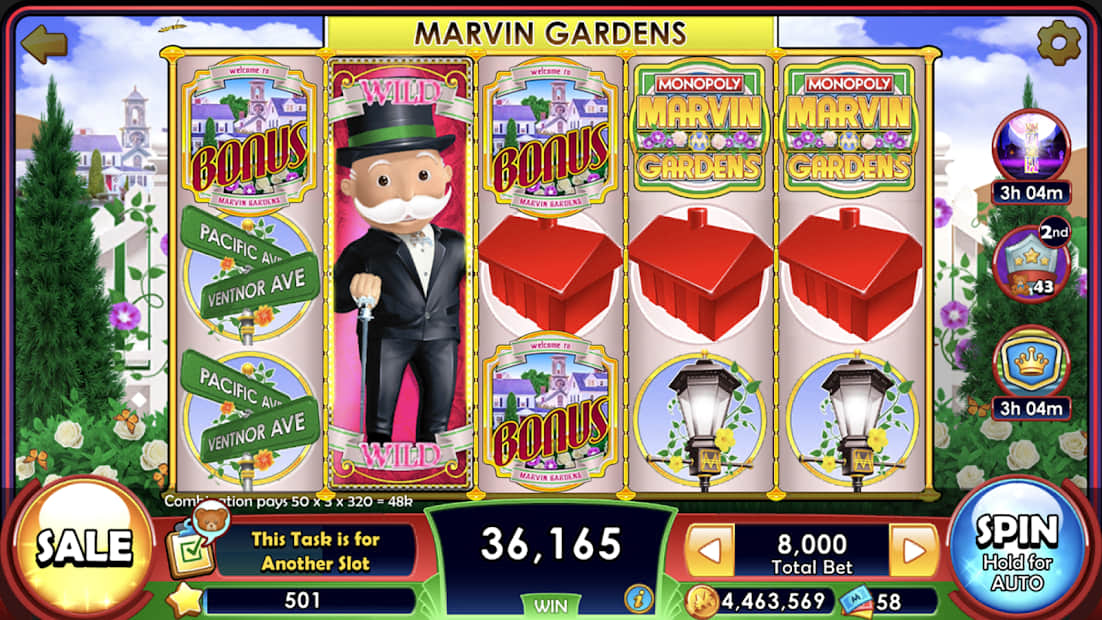 monopoly slots free coins android