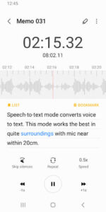 Samsung Voice Recorder 4