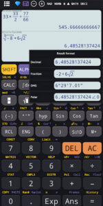 Calculadora científica 82 es plus advanced 991 ex 5