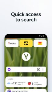 Yandex Browser 1