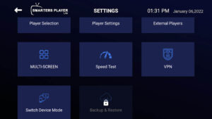 Smarters Player Lite 4