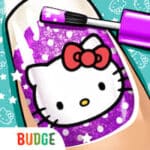 Salón de manicura Hello Kitty