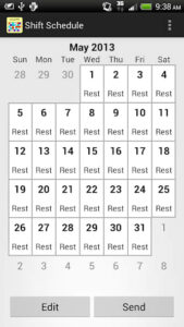 Shift Calendar 1